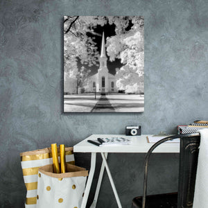 'Westfield Church Infrared' by Mike Jones, Giclee Canvas Wall Art,20 x 24