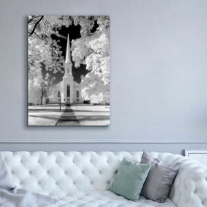 'Westfield Church Infrared' by Mike Jones, Giclee Canvas Wall Art,40 x 54
