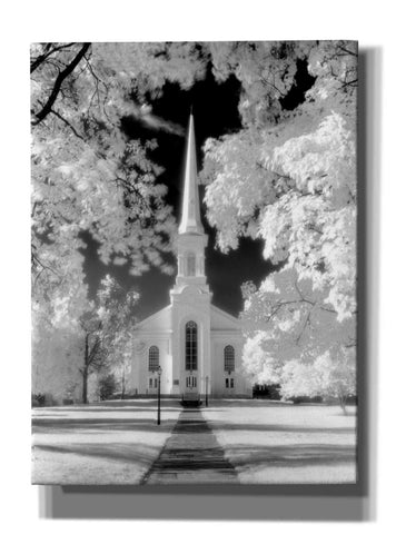 Image of 'Westfield Church Infrared' by Mike Jones, Giclee Canvas Wall Art