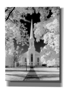'Westfield Church Infrared' by Mike Jones, Giclee Canvas Wall Art