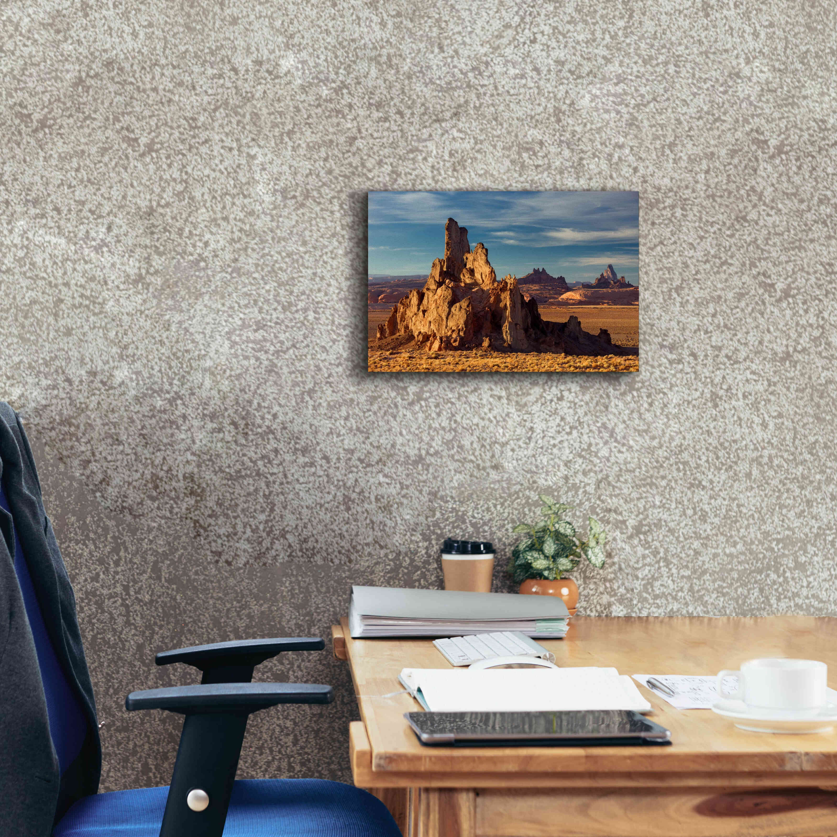 'Agathia Peak Rock' by Mike Jones, Giclee Canvas Wall Art,18 x 12