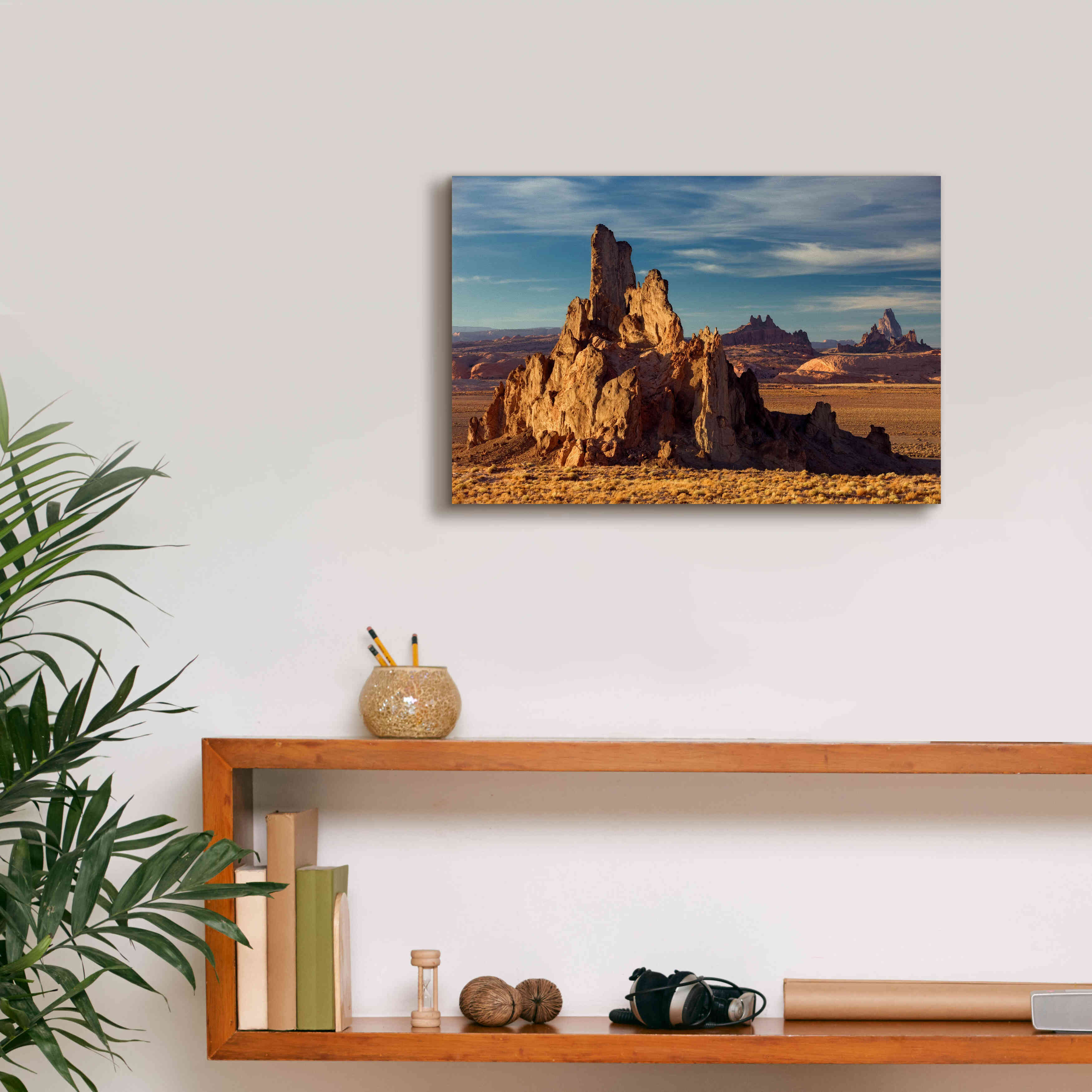 'Agathia Peak Rock' by Mike Jones, Giclee Canvas Wall Art,18 x 12