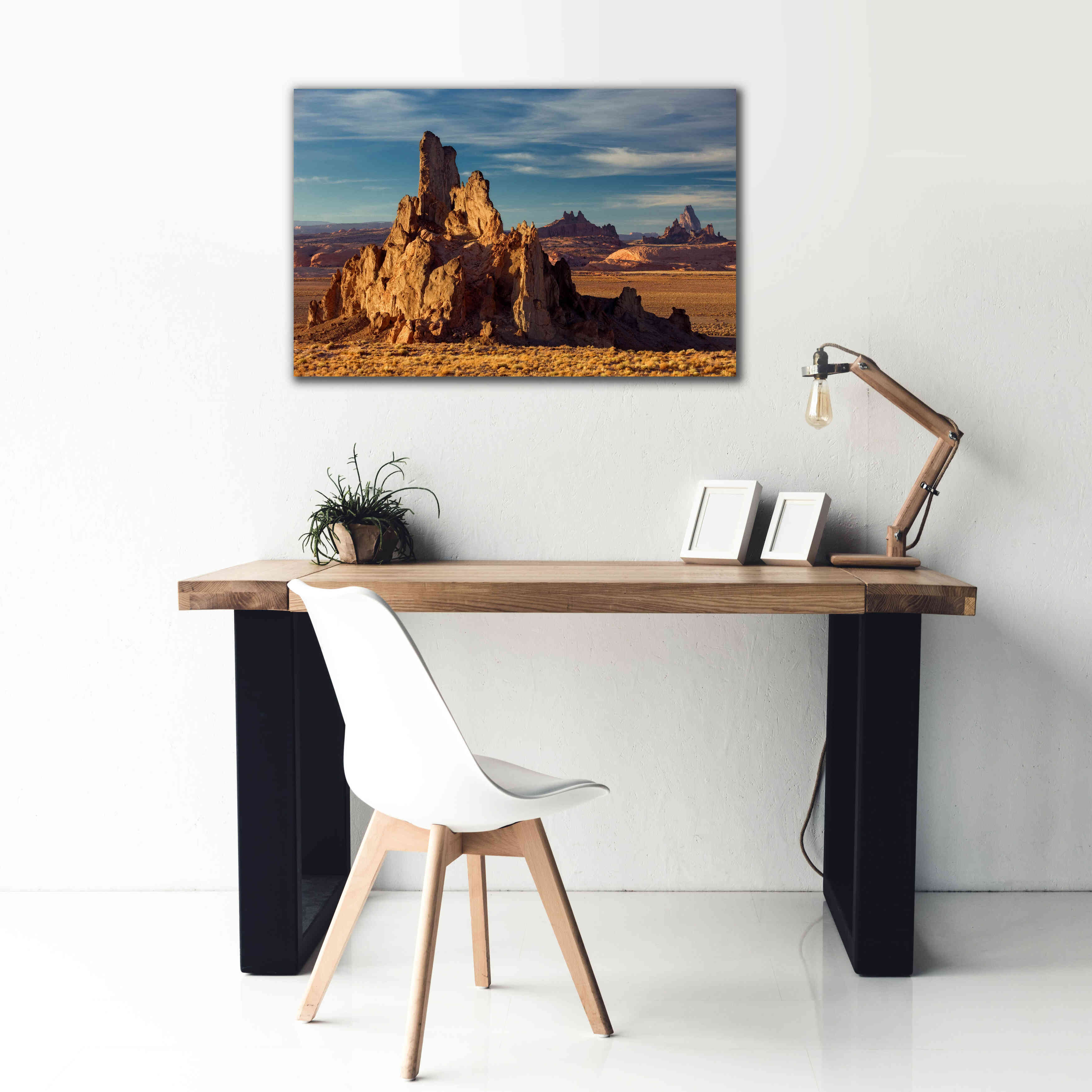 'Agathia Peak Rock' by Mike Jones, Giclee Canvas Wall Art,40 x 26