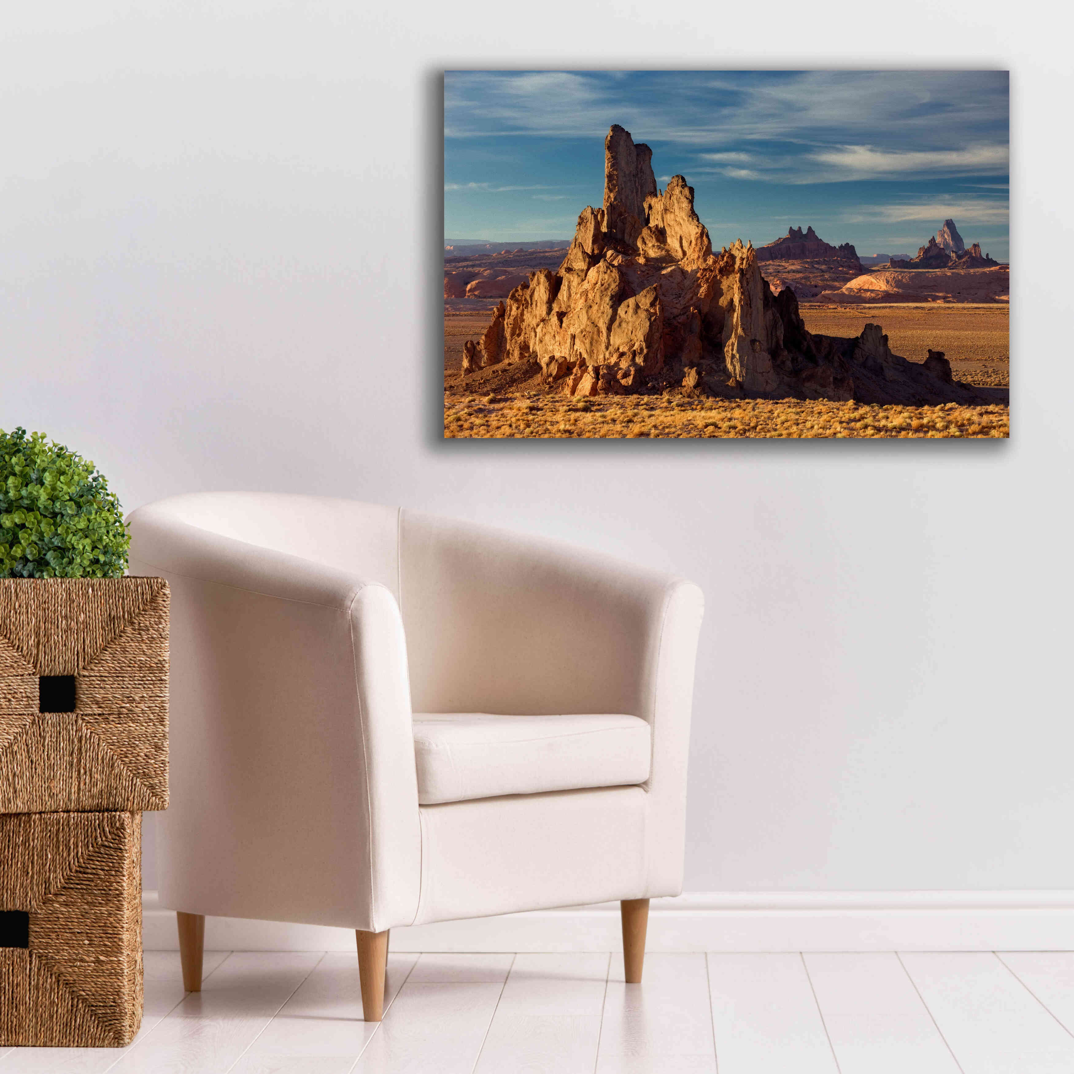 'Agathia Peak Rock' by Mike Jones, Giclee Canvas Wall Art,40 x 26