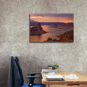 'Alstrom Point Sunrise' by Mike Jones, Giclee Canvas Wall Art,40 x 26