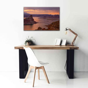 'Alstrom Point Sunrise' by Mike Jones, Giclee Canvas Wall Art,40 x 26