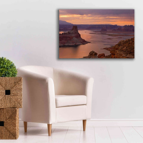 Image of 'Alstrom Point Sunrise' by Mike Jones, Giclee Canvas Wall Art,40 x 26