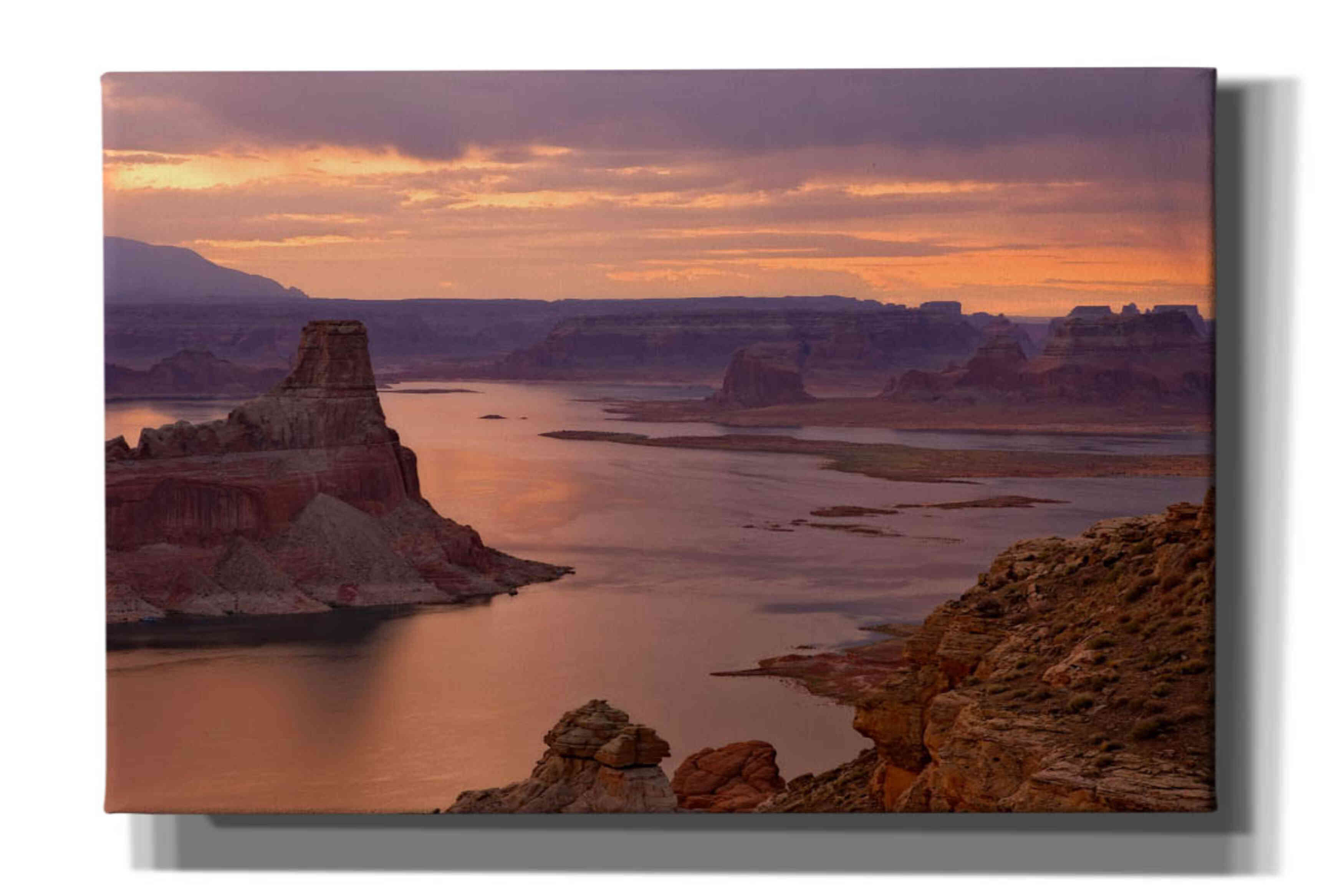 'Alstrom Point Sunrise' by Mike Jones, Giclee Canvas Wall Art