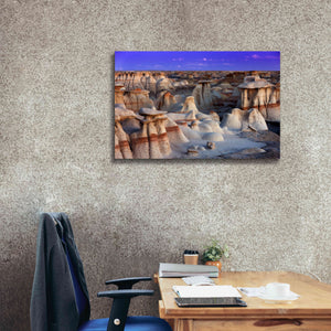 'Bisti Badlands' by Mike Jones, Giclee Canvas Wall Art,40 x 26