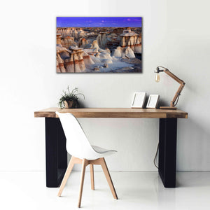 'Bisti Badlands' by Mike Jones, Giclee Canvas Wall Art,40 x 26