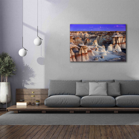 Image of 'Bisti Badlands' by Mike Jones, Giclee Canvas Wall Art,60 x 40