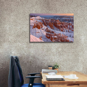 'Bryce Sunrise At Sunriset' by Mike Jones, Giclee Canvas Wall Art,40 x 26