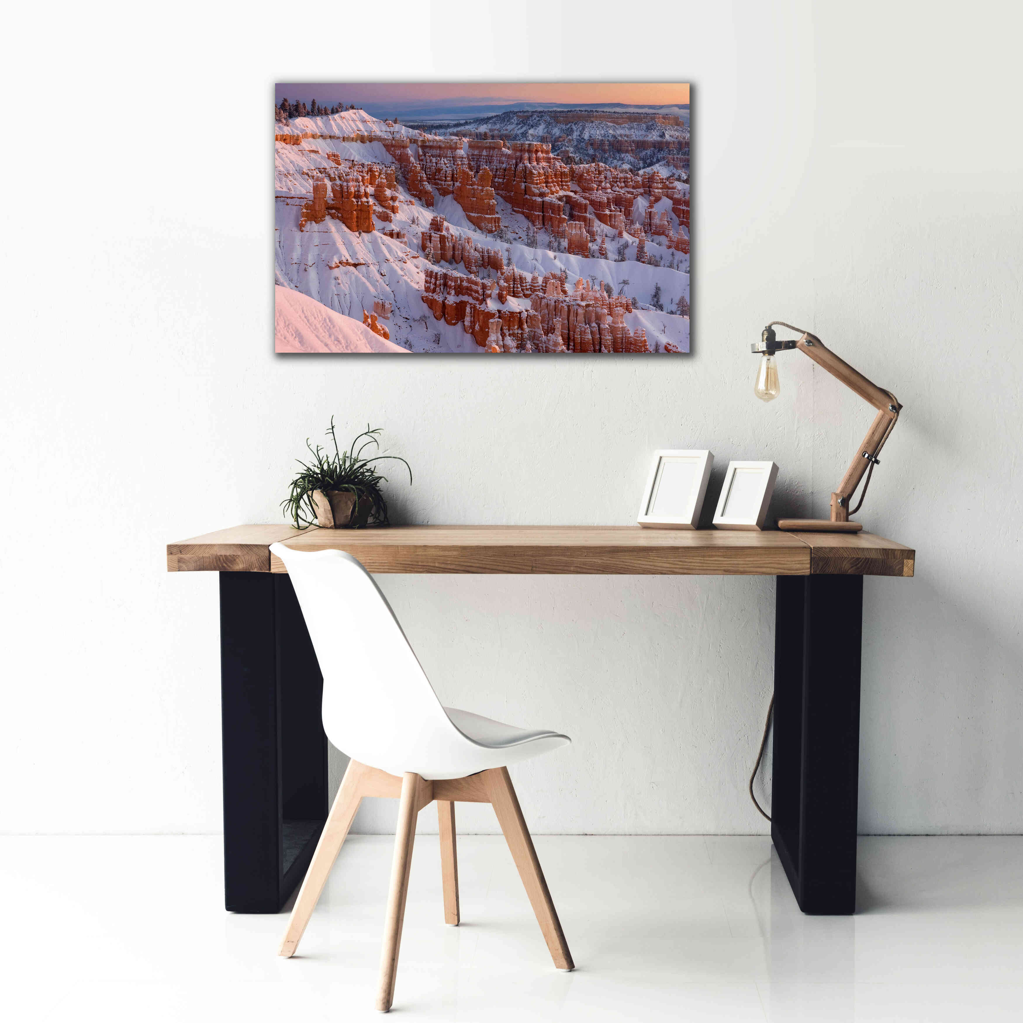 'Bryce Sunrise At Sunriset' by Mike Jones, Giclee Canvas Wall Art,40 x 26