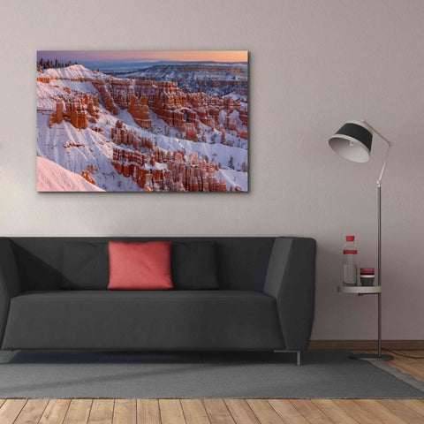 Image of 'Bryce Sunrise At Sunriset' by Mike Jones, Giclee Canvas Wall Art,60 x 40