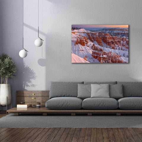 Image of 'Bryce Sunrise At Sunriset' by Mike Jones, Giclee Canvas Wall Art,60 x 40