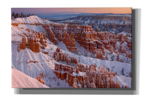 Image of 'Bryce Sunrise At Sunriset' by Mike Jones, Giclee Canvas Wall Art