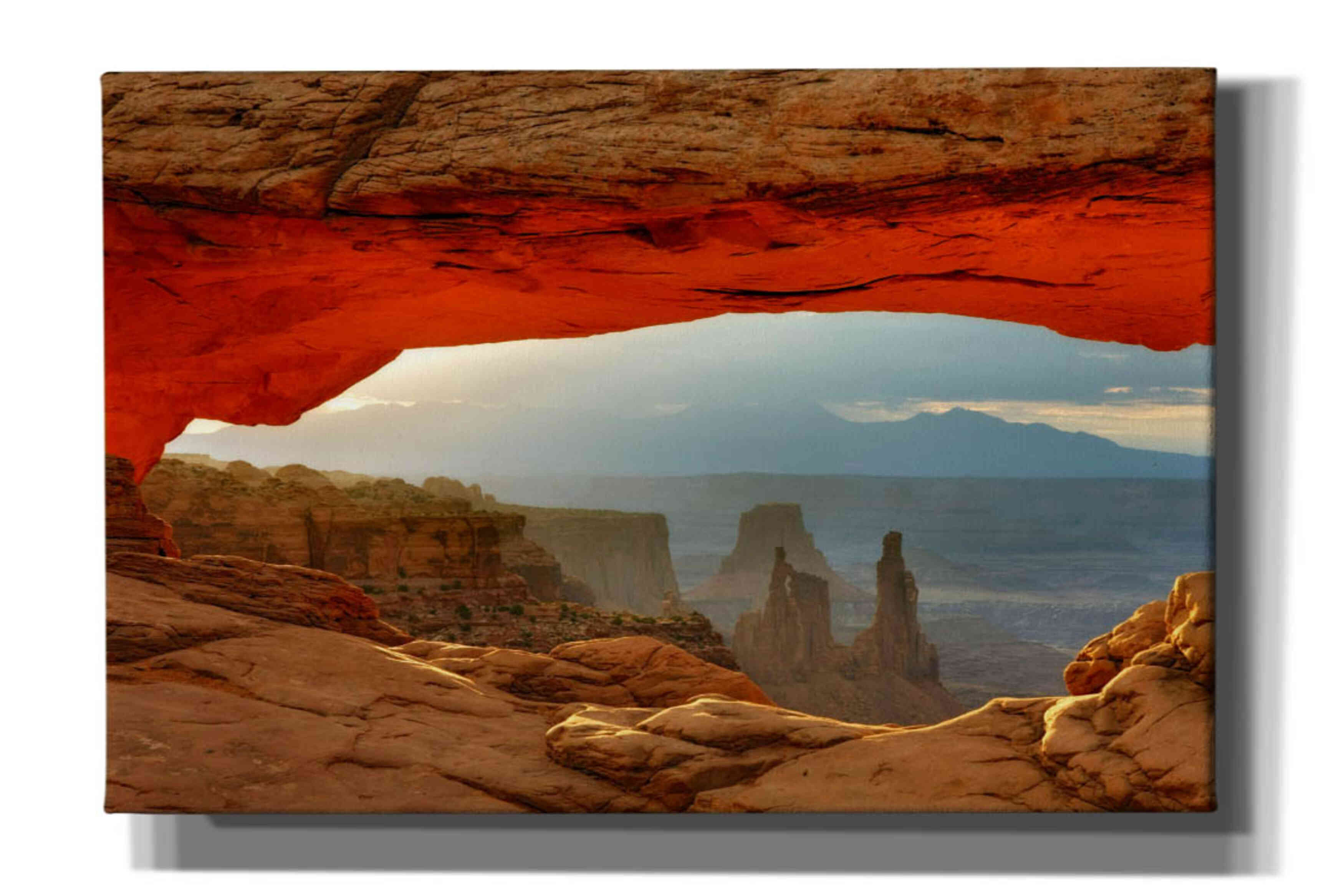 'Canyonlands Mesa Arch' by Mike Jones, Giclee Canvas Wall Art
