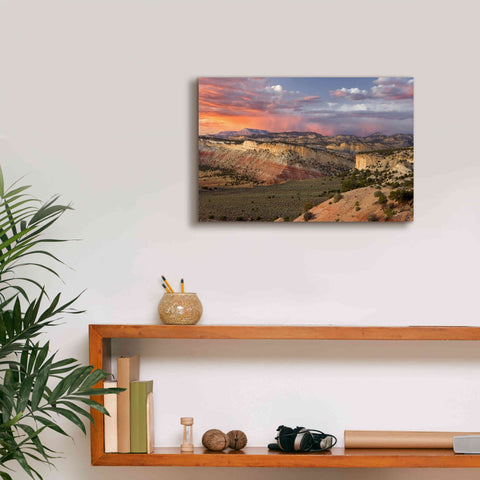 Image of 'Cottonwood Canyon Rd' by Mike Jones, Giclee Canvas Wall Art,18 x 12