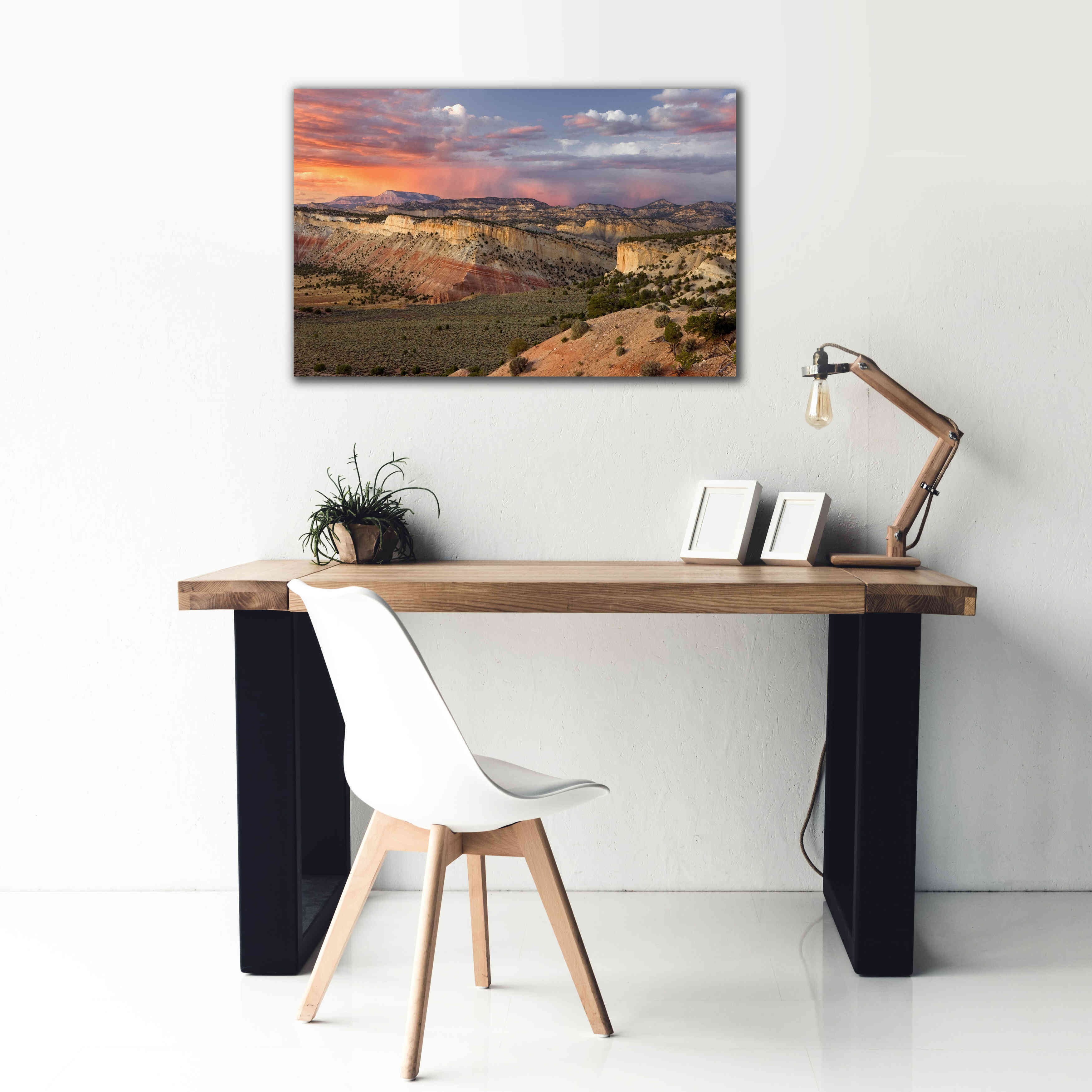 'Cottonwood Canyon Rd' by Mike Jones, Giclee Canvas Wall Art,40 x 26