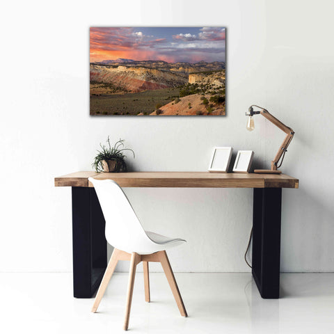 Image of 'Cottonwood Canyon Rd' by Mike Jones, Giclee Canvas Wall Art,40 x 26