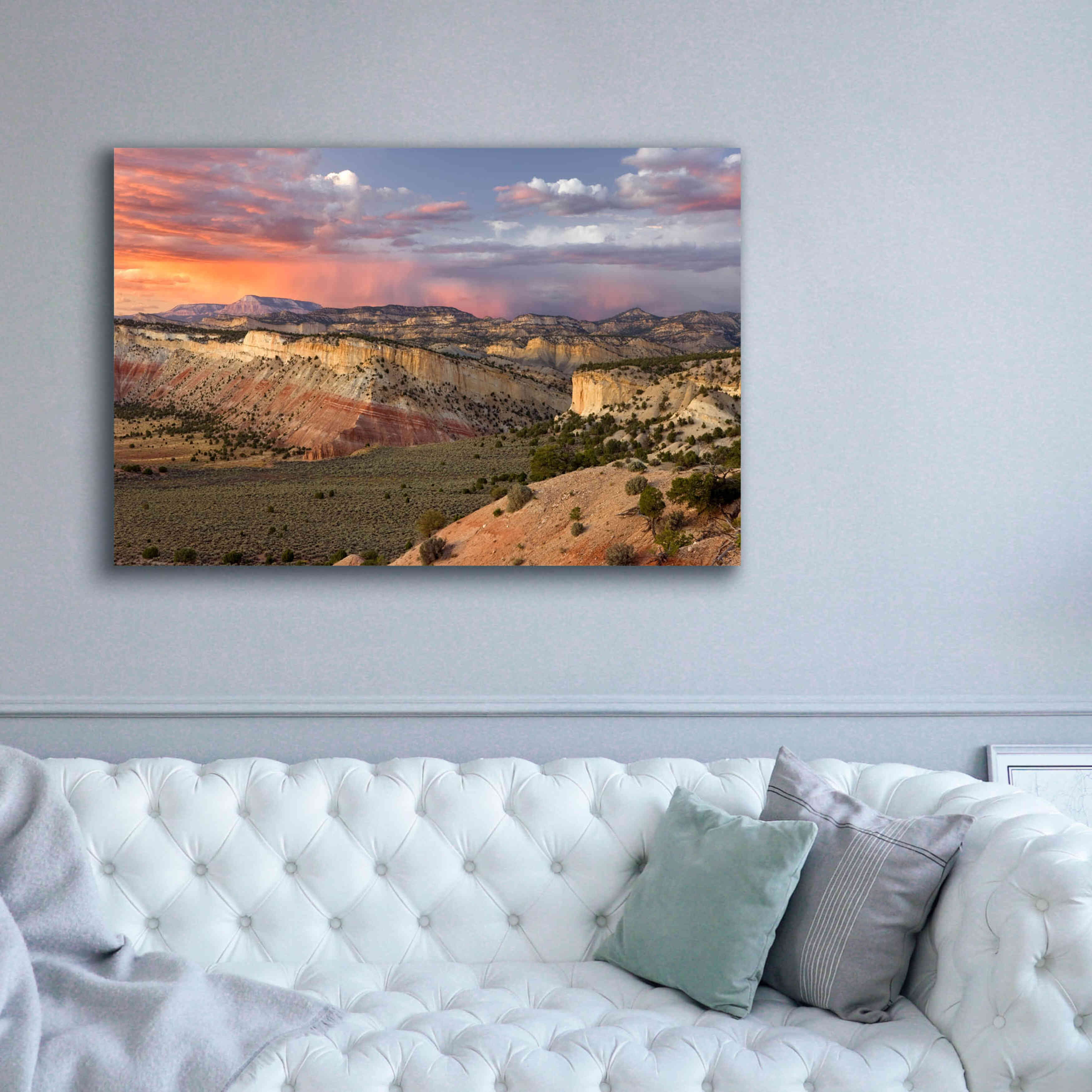 'Cottonwood Canyon Rd' by Mike Jones, Giclee Canvas Wall Art,60 x 40