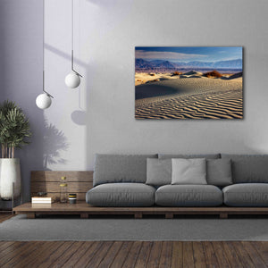 'Death Valley Mesquite Dunes' by Mike Jones, Giclee Canvas Wall Art,60 x 40