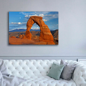 'Delicate Arch Sunset' by Mike Jones, Giclee Canvas Wall Art,60 x 40