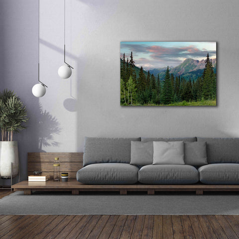 Image of 'Dusk Near Ouray' by Mike Jones, Giclee Canvas Wall Art,60 x 40