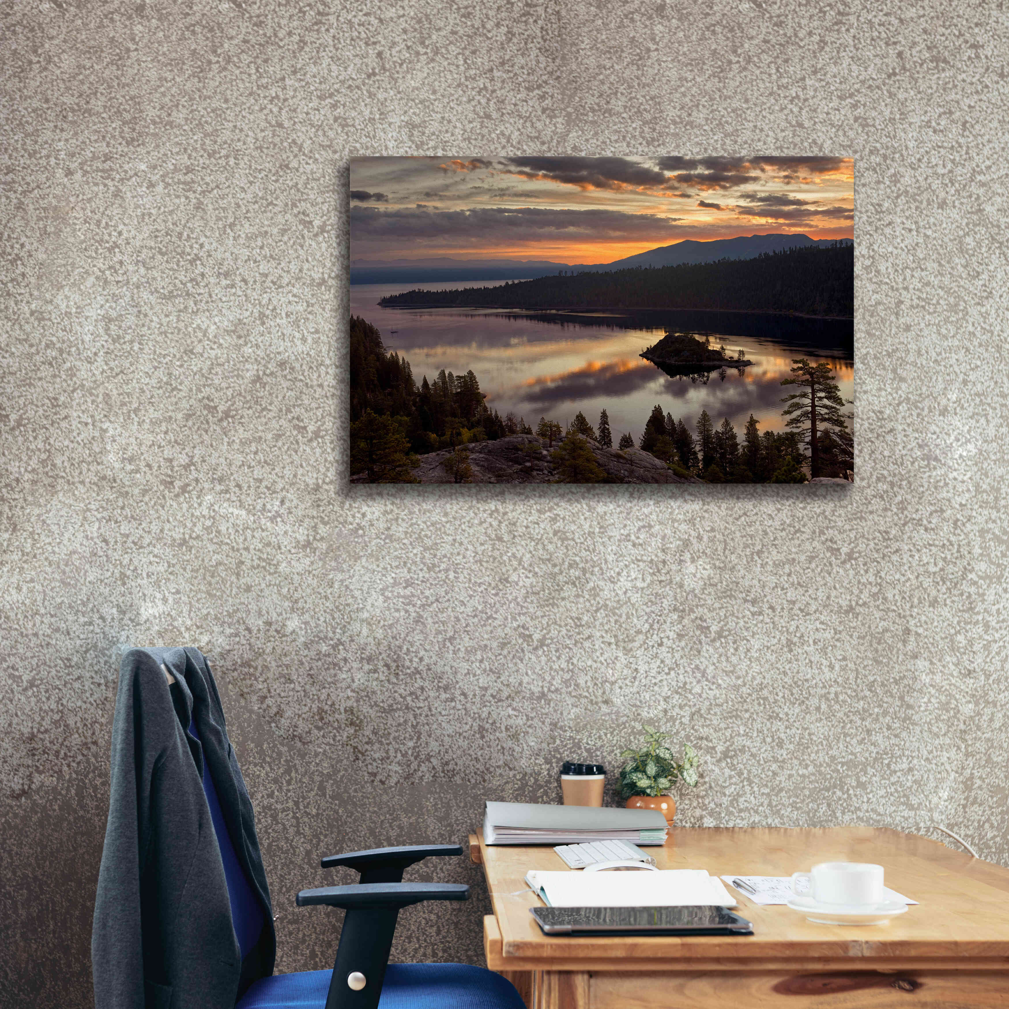 'Emerald Bay' by Mike Jones, Giclee Canvas Wall Art,40 x 26