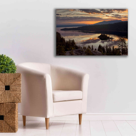Image of 'Emerald Bay' by Mike Jones, Giclee Canvas Wall Art,40 x 26