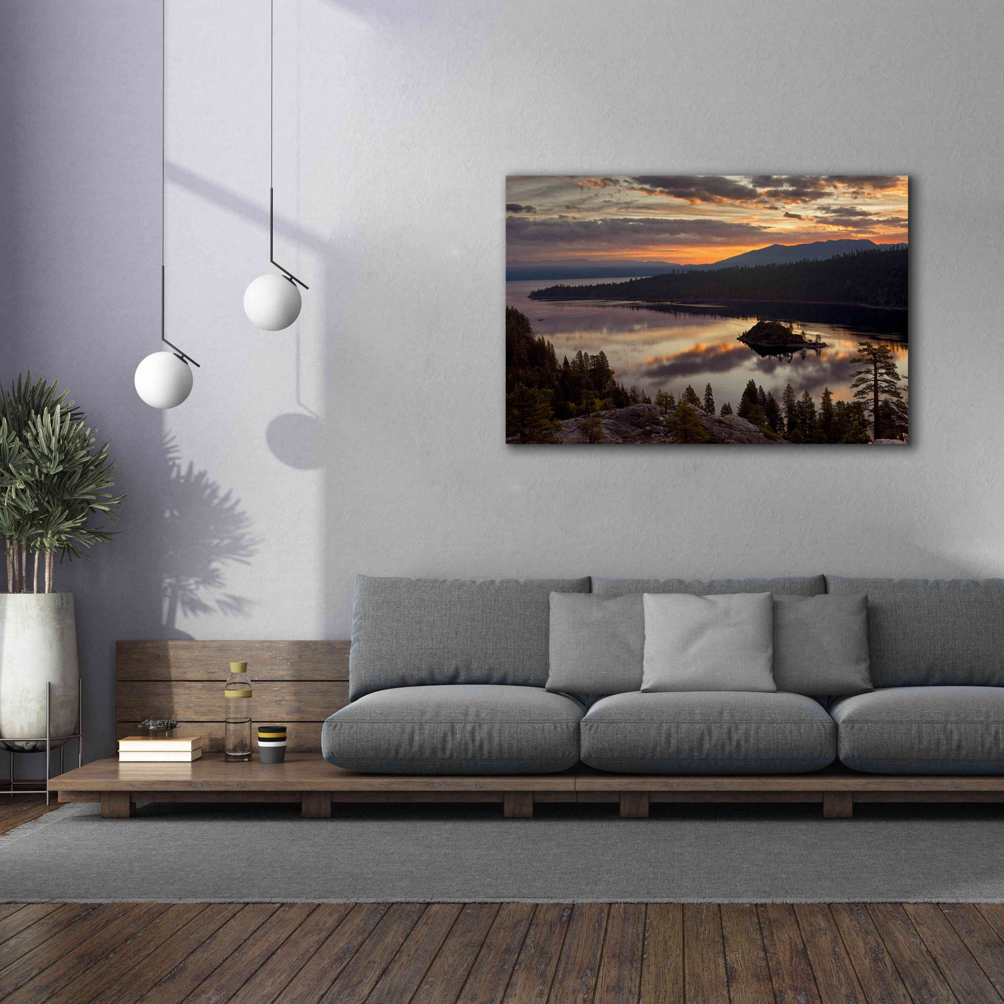 'Emerald Bay' by Mike Jones, Giclee Canvas Wall Art,60 x 40