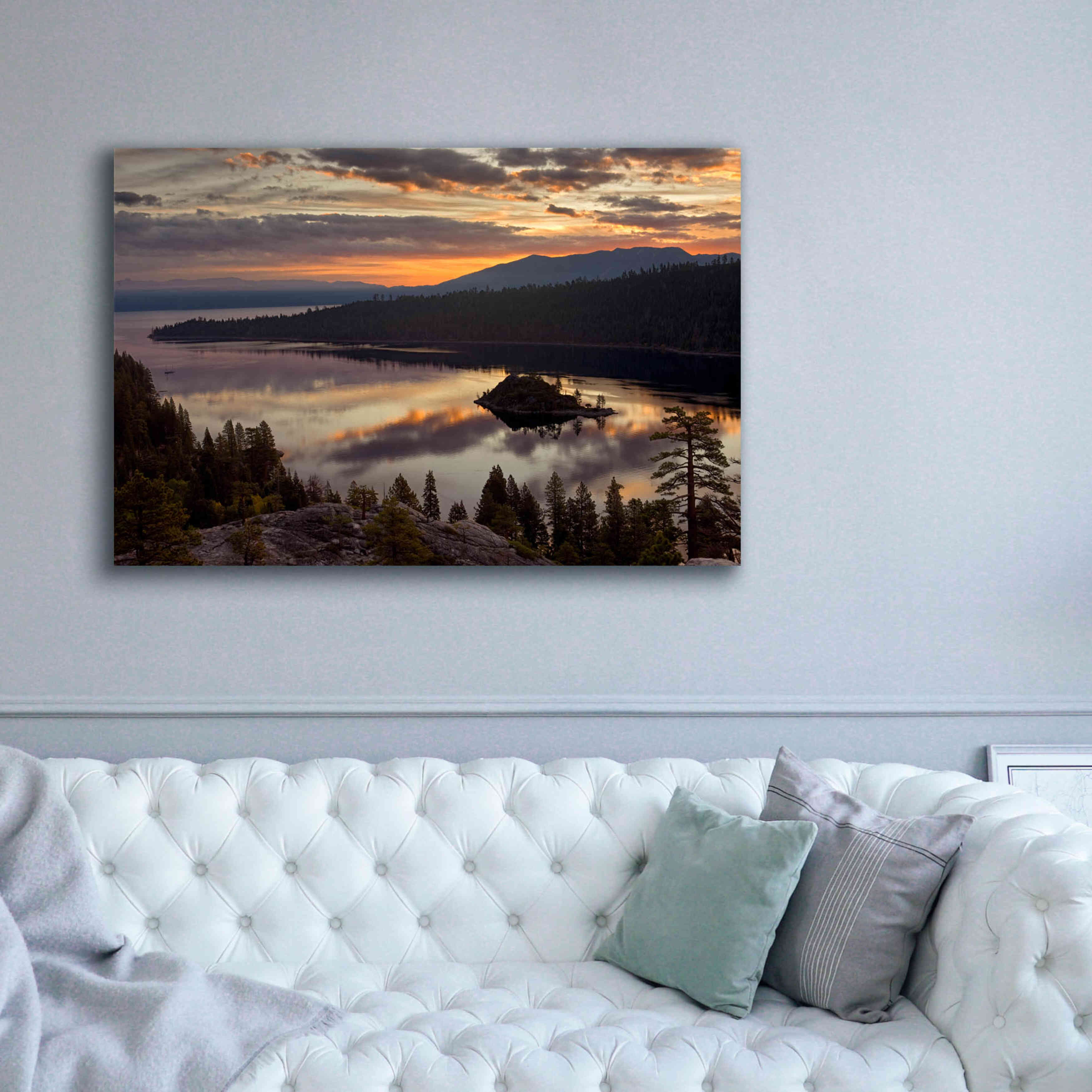 'Emerald Bay' by Mike Jones, Giclee Canvas Wall Art,60 x 40