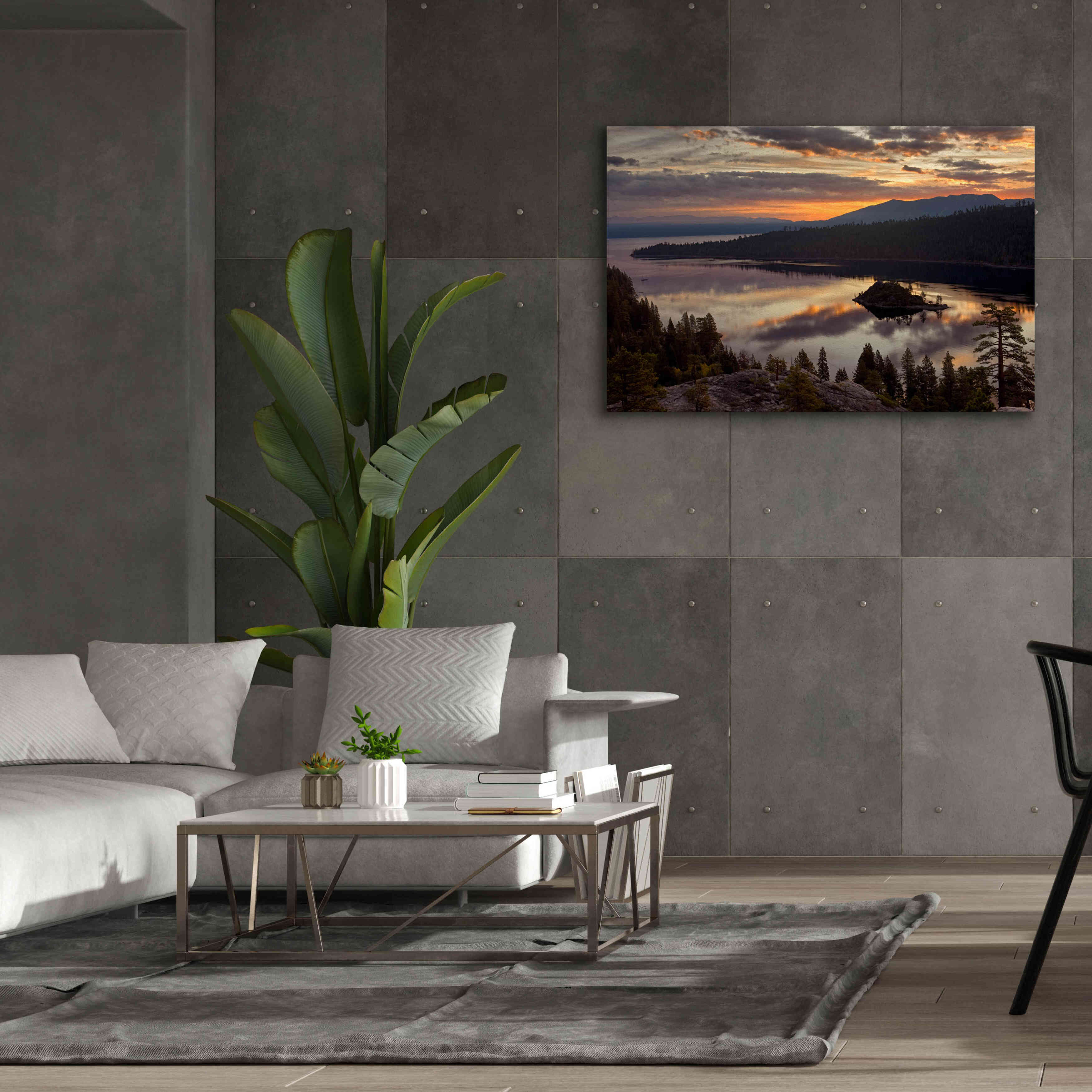 'Emerald Bay' by Mike Jones, Giclee Canvas Wall Art,60 x 40