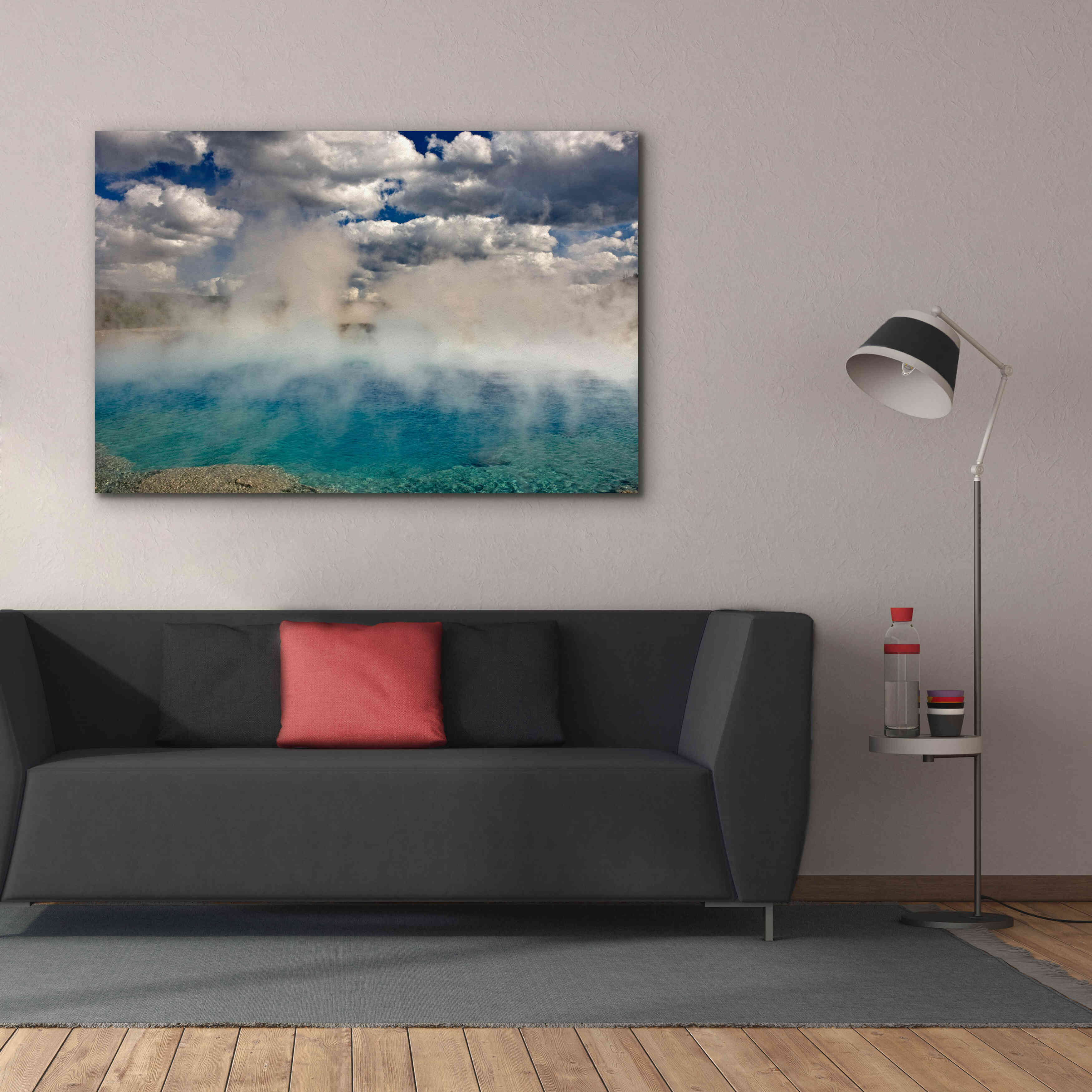 'Excelsior Geiser' by Mike Jones, Giclee Canvas Wall Art,60 x 40