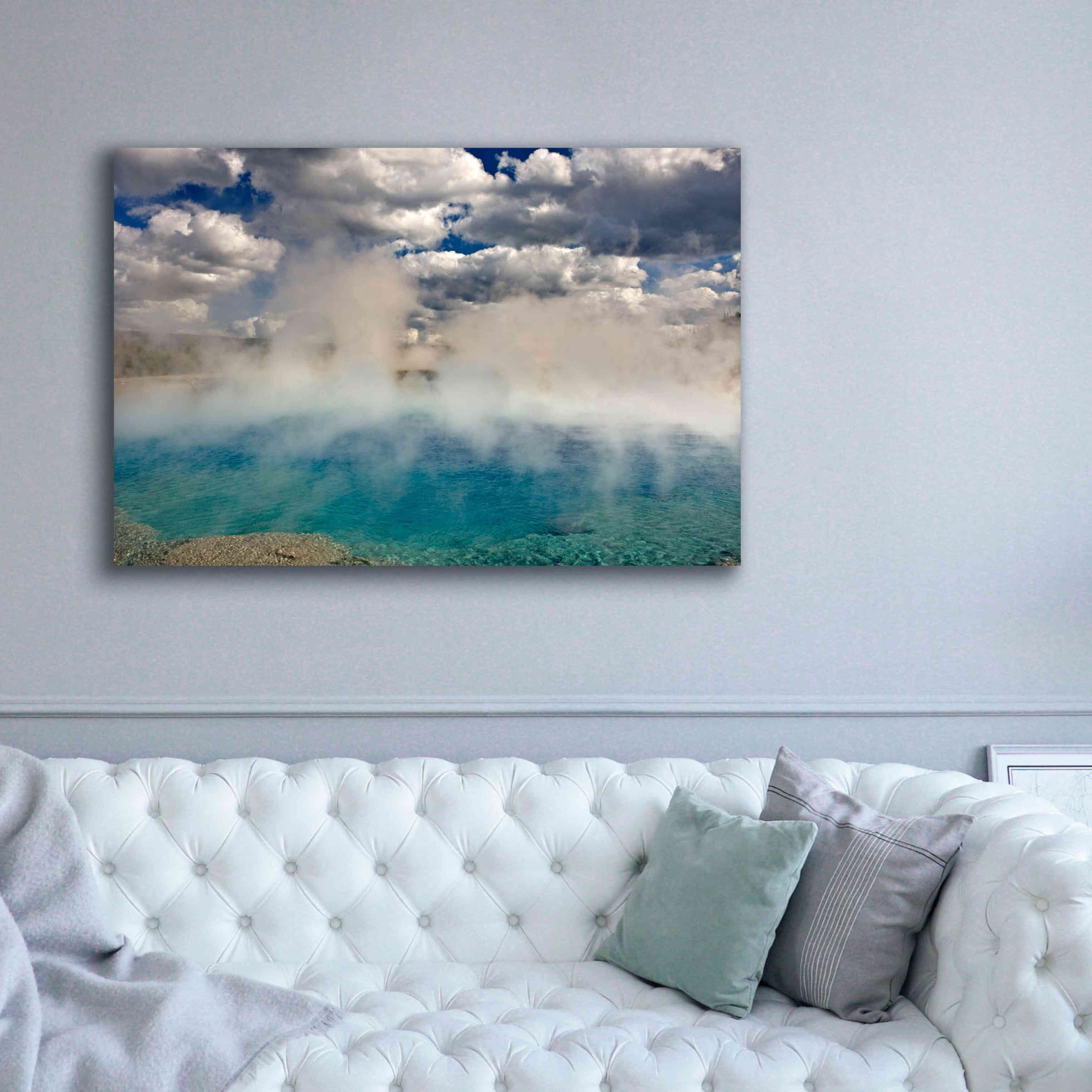 'Excelsior Geiser' by Mike Jones, Giclee Canvas Wall Art,60 x 40