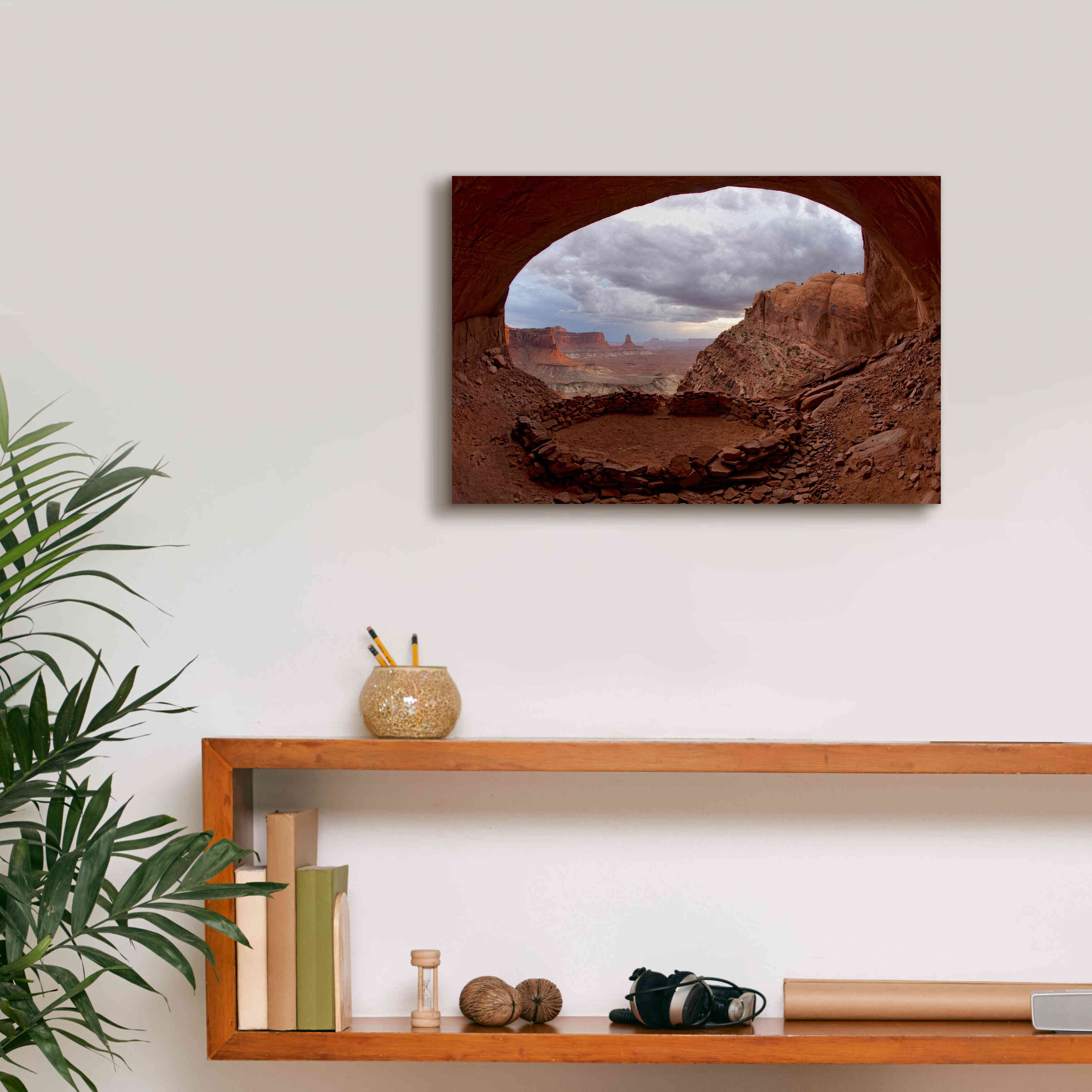 'False Kive Fisheye' by Mike Jones, Giclee Canvas Wall Art,18 x 12