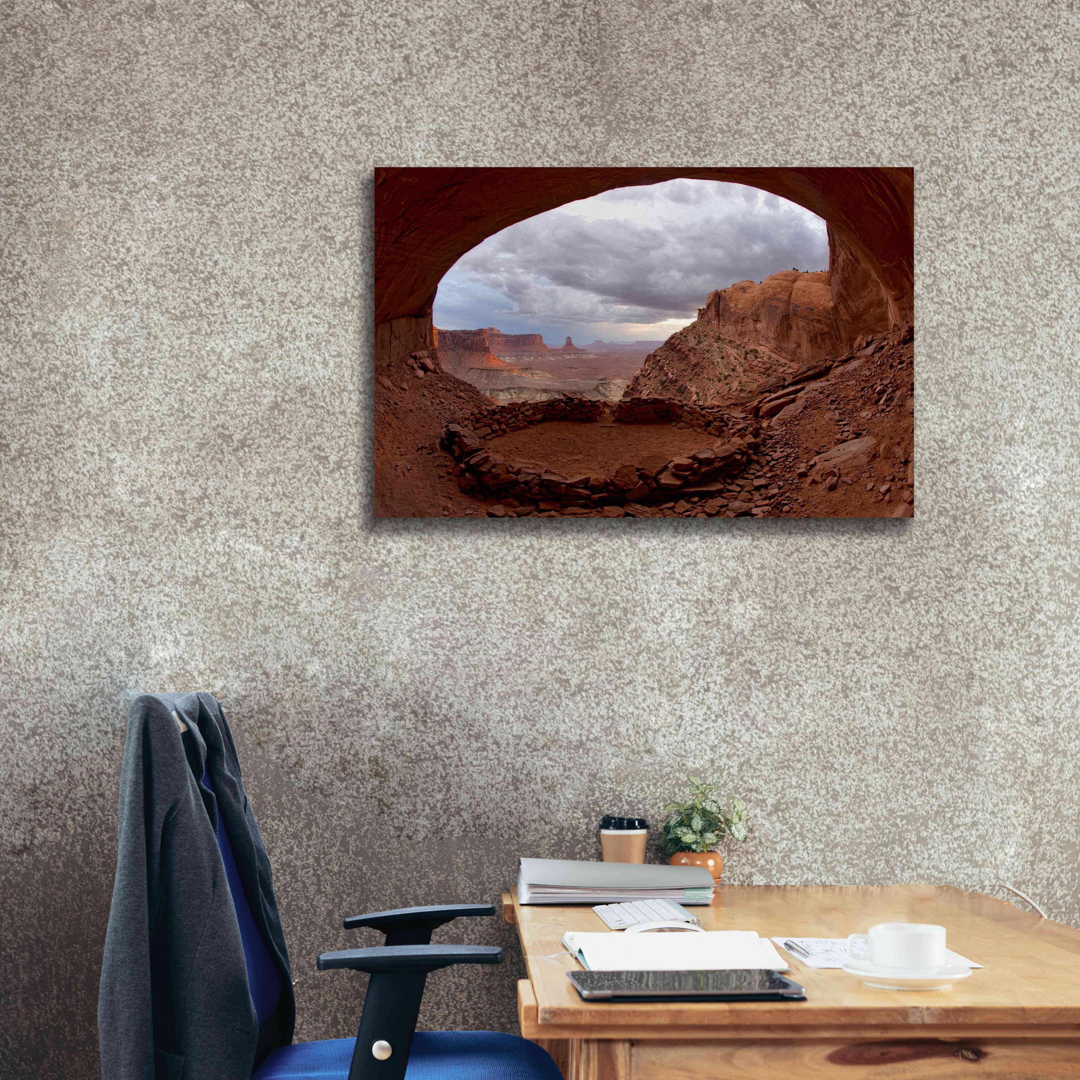 'False Kive Fisheye' by Mike Jones, Giclee Canvas Wall Art,40 x 26
