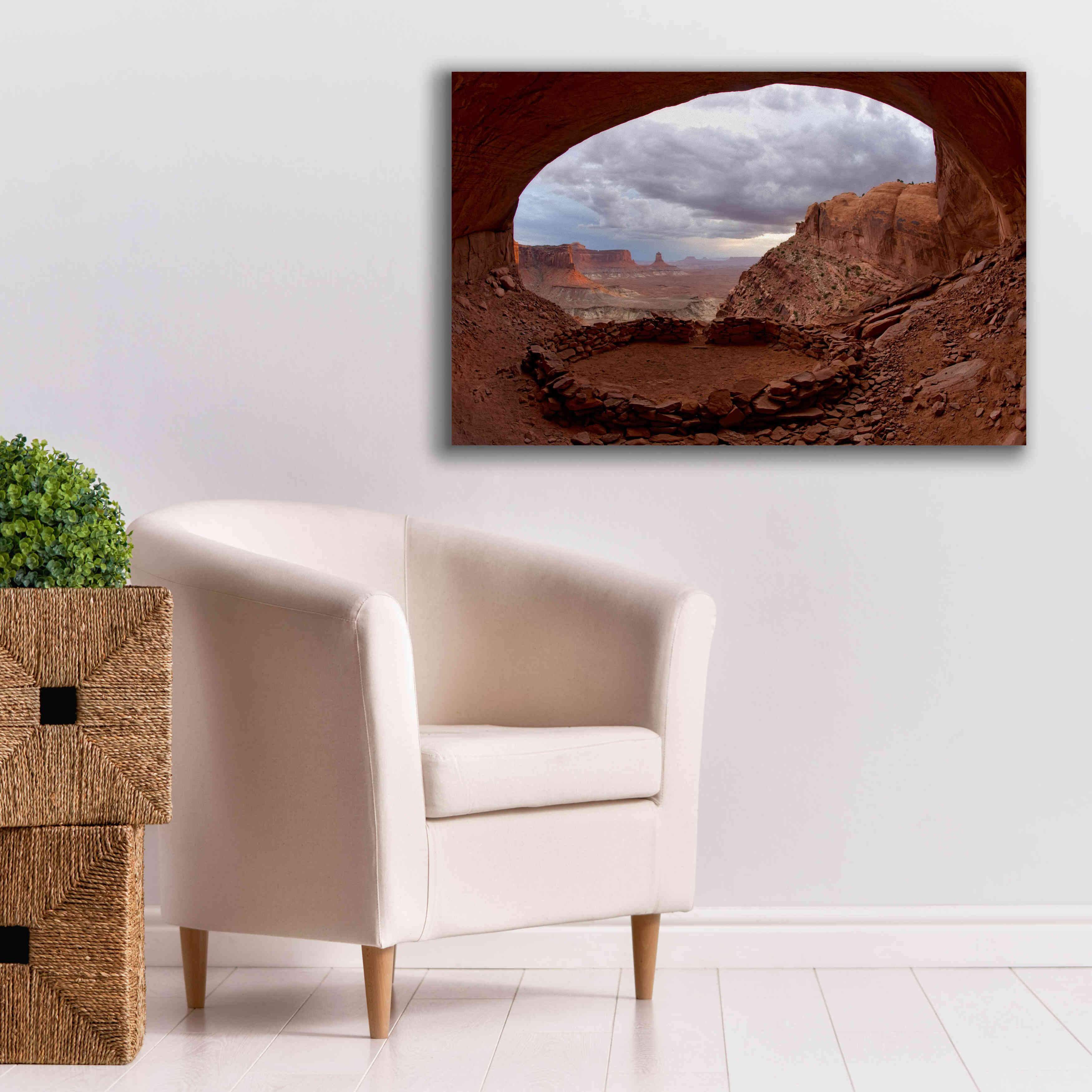 'False Kive Fisheye' by Mike Jones, Giclee Canvas Wall Art,40 x 26