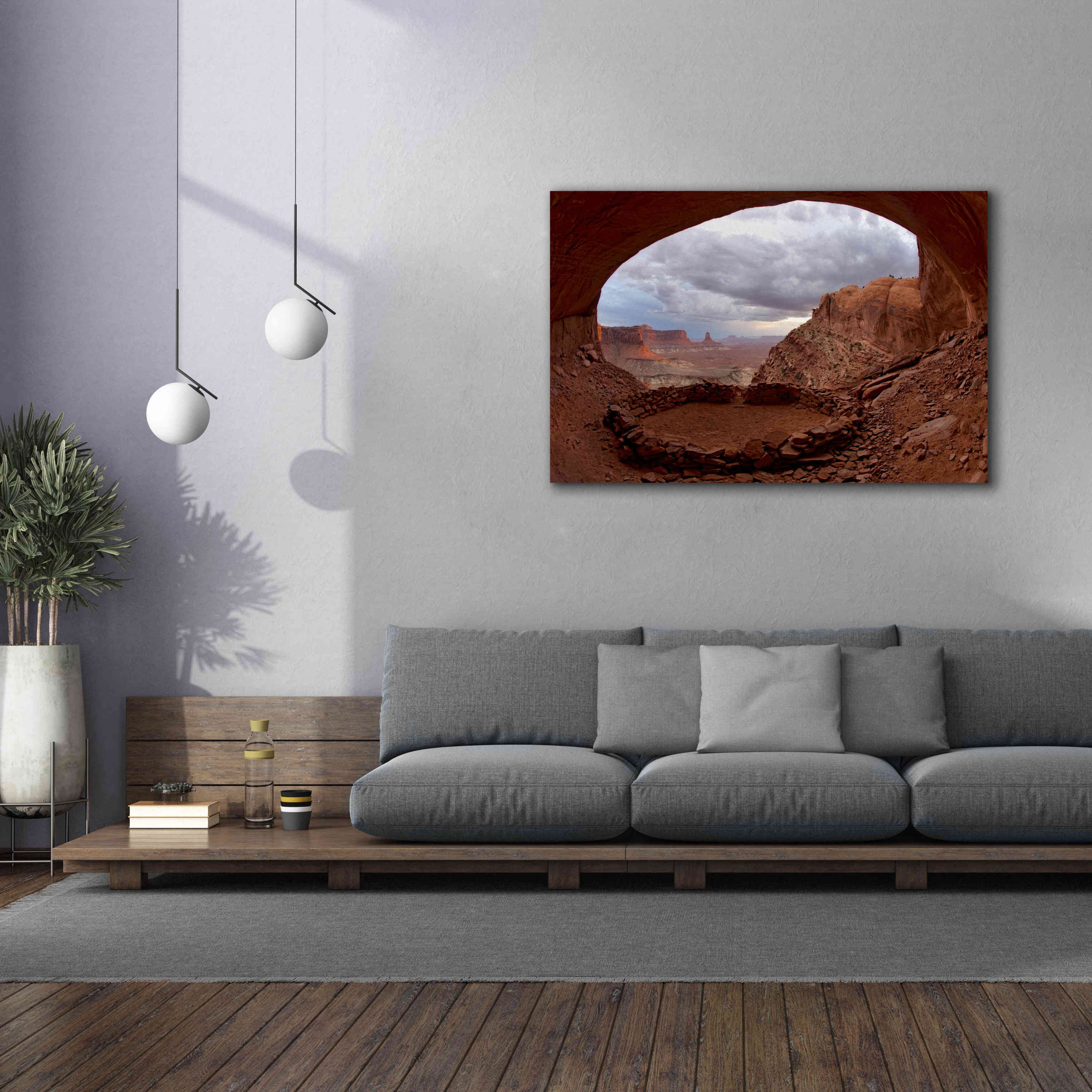 'False Kive Fisheye' by Mike Jones, Giclee Canvas Wall Art,60 x 40