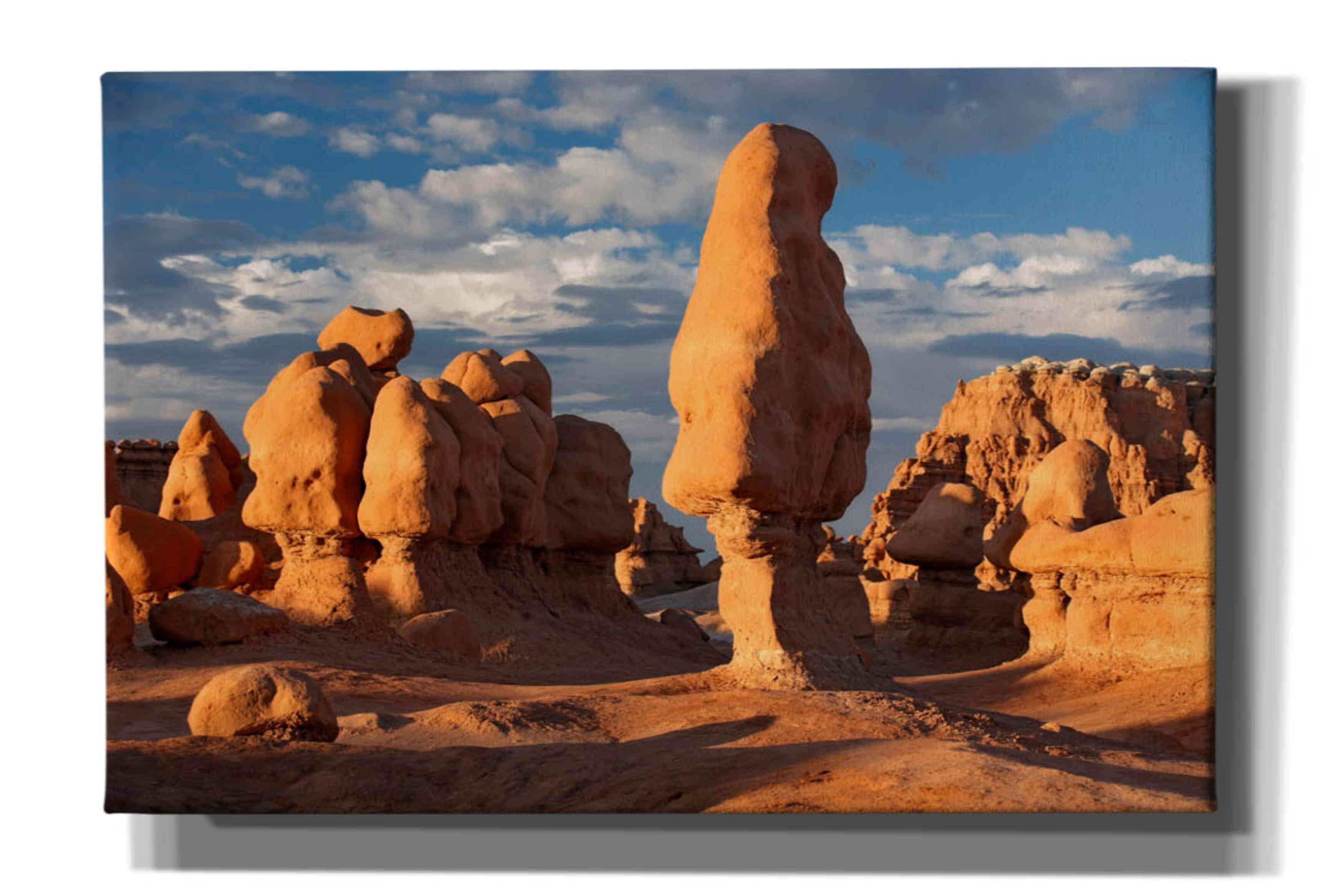 'Goblin Valley Tall Hoodoo' by Mike Jones, Giclee Canvas Wall Art