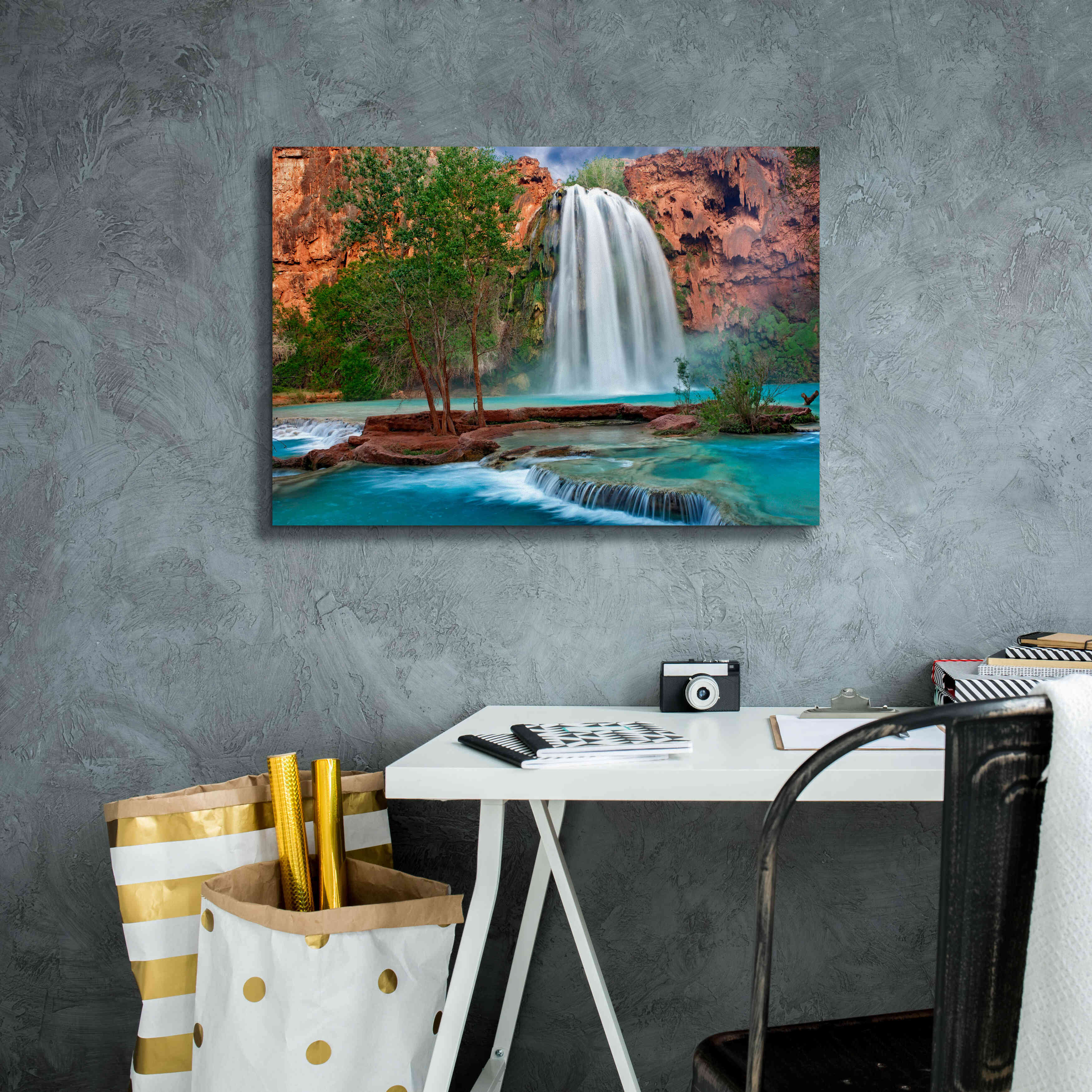'Havasu Horizontal' by Mike Jones, Giclee Canvas Wall Art,26 x 18