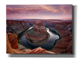 'Horseshoe Bend Dusk' by Mike Jones, Giclee Canvas Wall Art