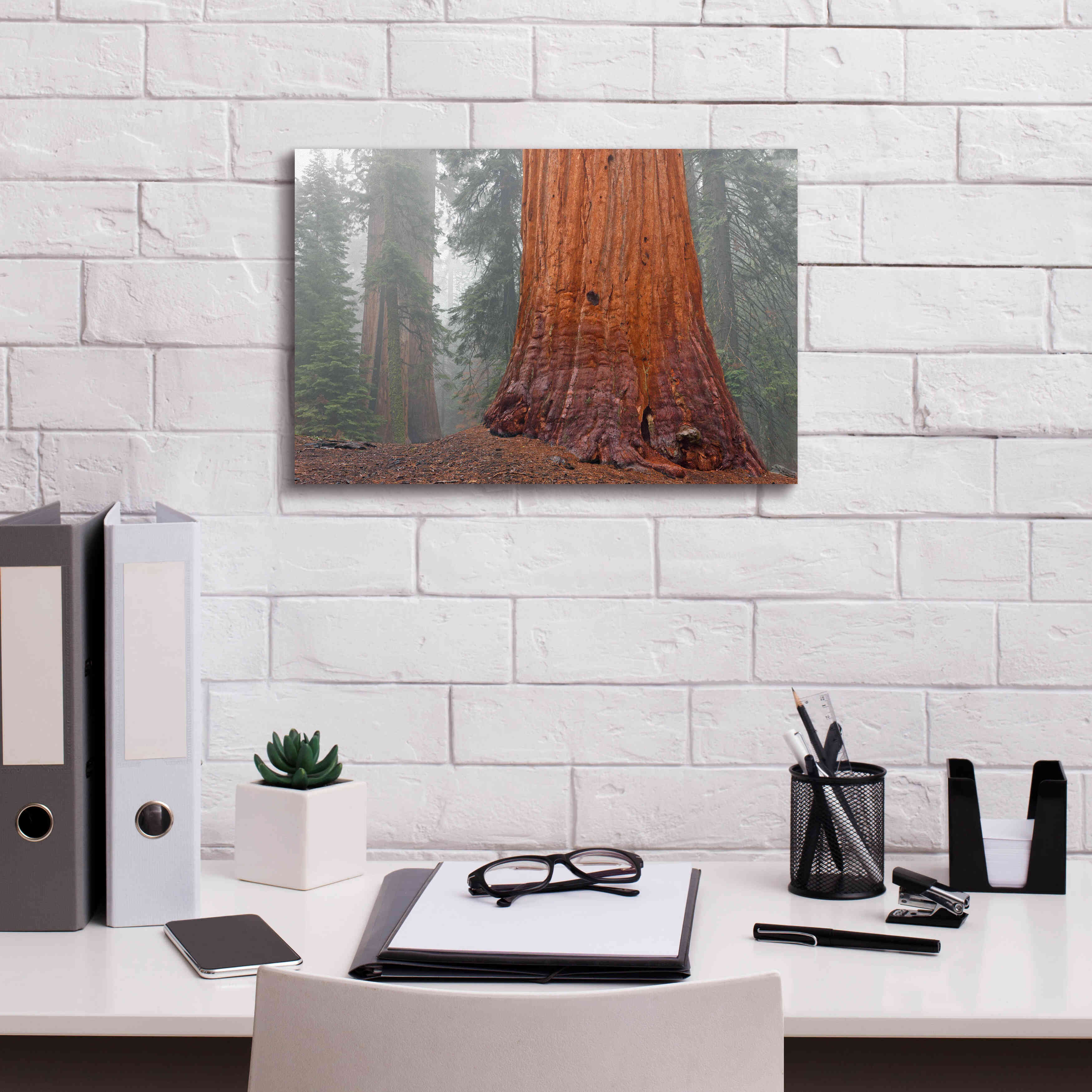 'Kings Canyon' by Mike Jones, Giclee Canvas Wall Art,18 x 12