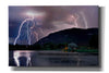 'Lightning Campground' by Mike Jones, Giclee Canvas Wall Art