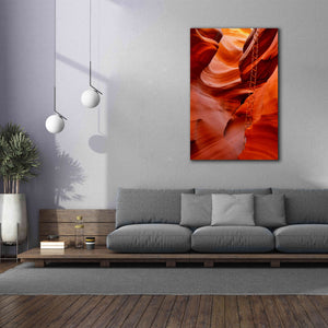 'Lower Antelope Canyon Ladder' by Mike Jones, Giclee Canvas Wall Art,40 x 60