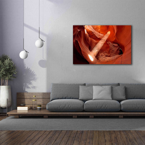 Image of 'Lower Antelope Light Beam' by Mike Jones, Giclee Canvas Wall Art,60 x 40