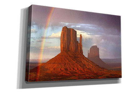 'Mittens Rainbow' by Mike Jones, Giclee Canvas Wall Art