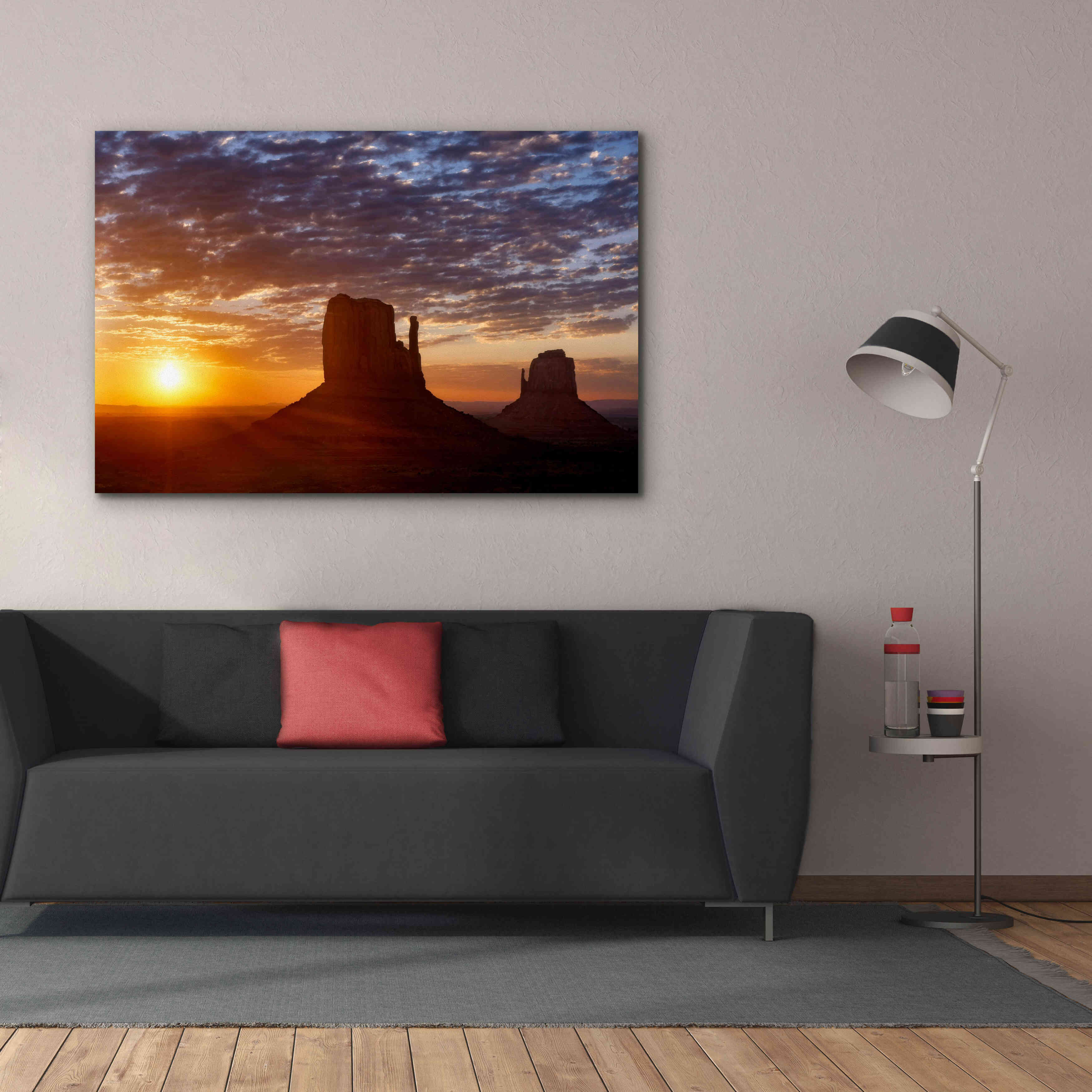 'Mittens Sunrise squeezecrop' by Mike Jones, Giclee Canvas Wall Art,60 x 40