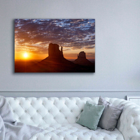Image of 'Mittens Sunrise squeezecrop' by Mike Jones, Giclee Canvas Wall Art,60 x 40