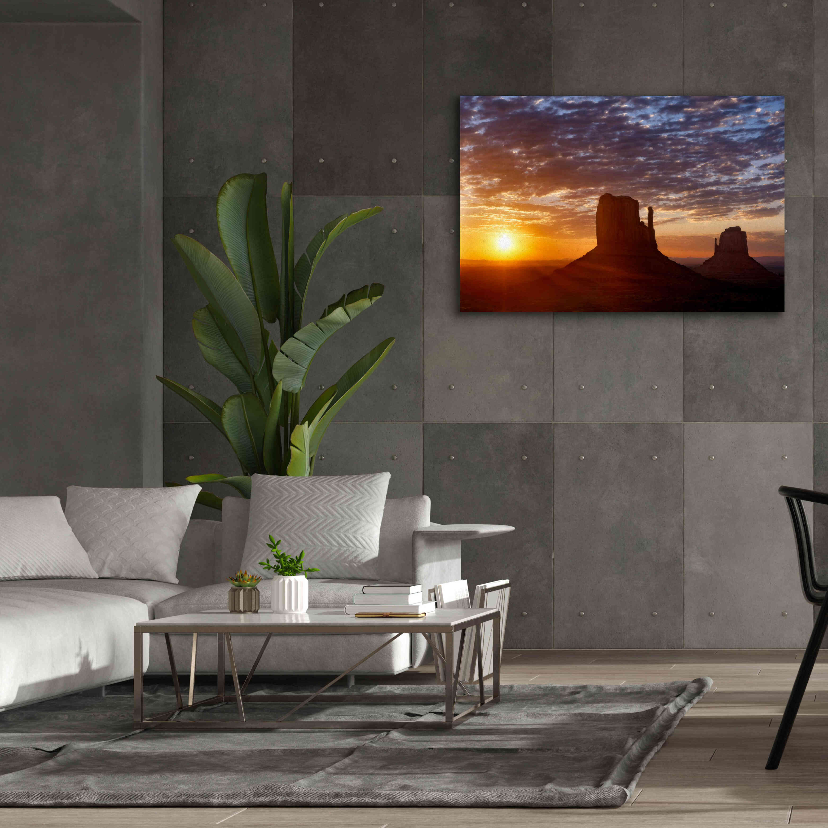 'Mittens Sunrise squeezecrop' by Mike Jones, Giclee Canvas Wall Art,60 x 40